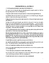 Tổng hợp Lý thuyết Nhận định đúng sai | Lý thuyết môn Luật Dân Sự | Trường Đại học Luật, Đại học Huế