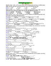 Đề ôn thi vào 10 môn anh cấu trúc mới 2025-2026 có đáp án-Đề 9