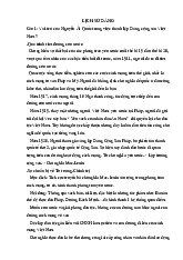 Nội dung ôn tập môn lịch sử Đảng –Trường Đại học bách khoa Hà Nội