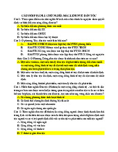 Câu hỏi phần 1.1 Chủ nghĩa Mác-Lenin về dân tộc | Đại học Công nghiệp Thực phẩm Thành phố Hồ Chí Minh