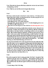 Phân Tích Tác Động Tự Nhiên và Giao Tiếp | Môn Văn hóa Việt Nam - Trường Cao đẳng công thương Việt Nam