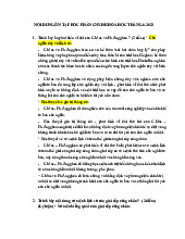 Nội Dung Ôn Tập Học Phần Cnxh Khoa Học |Học viện Phụ nữ Việt Nam