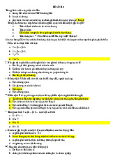 Đề ôn thi cuối kì Môn Kinh tế lượng | Đại học Ngoại Thương