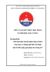 TIỂU LUẬN KẾT THÚC HỌC PHẦN XÃ HỘI HỌC ĐẠI CƯƠNG | Học viện Hành chính Quốc gia