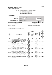 Đề thi Kỹ năng truyền thông kết thúc học phần môn Quan hệ công chúng - Truyền thông | Đại học Văn Lang