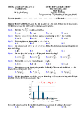 Đề thi thử Toán vào lớp 10 năm 2025 – 2026 phòng GD&ĐT Nghĩa Hưng – Nam Định