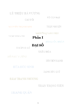 Bài giảng Toán 8