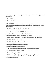 Câu hỏi ôn tập luật. Trường Đại học Kinh tế – Luật, Đại học Quốc gia Thành phố Hồ Chí Minh