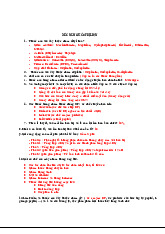 Tài liệu ôn tập cho kỳ thi | Hoá trị liệu | Trường Đại học Khoa học Tự nhiên, Đại học Quốc gia Hà Nội