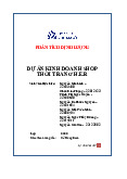 Báo cáo phân tích định lượng Nhóm 10 - Tài liệu tham khảo | Đại học Hoa Sen