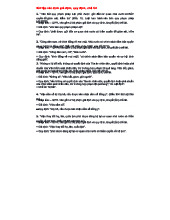 Bài Tập Xác Định Giả Định Trong Quy Phạm Pháp Luật