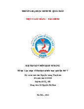 Cảm nhận về Đại hội đại biểu toàn quốc lần thứ V | Bài tập lớn môn Lịch sử đảng cộng sản Việt Nam