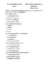 Đề thi thử tốt nghiệp THPT 2025 môn Địa lí bám sát đề minh họa - Đề 46