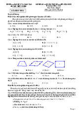 Đề giữa học kì 1 Toán 6 năm 2024 – 2025 trường THCS Phúc Lộc – Hà Tĩnh