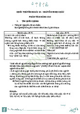 Bài giảng về toán học lớp 12 - Chương 1 Đại số và giải tích