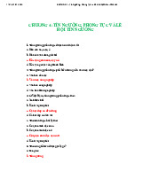 Trắc nghiệm có đáp án chương 4: tín ngưỡng, phong tục và lễ hội tín ngưỡng môn Văn hiến Việt Nam| Trường Đại học Văn Hiến