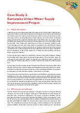Case Study 2: Karnataka Urban Water Supply Improvement Project | Tài liệu Tiếng Anh
