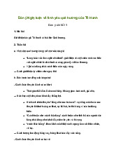 Văn mẫu lớp 9: Nghị luận về tình yêu quê hương của Tế Hanh