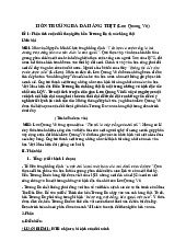 Phân Tích Cuộc Đối Thoại Giữa Hồn Trương Ba và Xác Hàng Thịt (Kịch LQV)