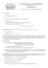 Đề tuyển sinh lớp 10 môn Toán (chung) năm 2025 – 2026 sở GD&ĐT Hà Nam