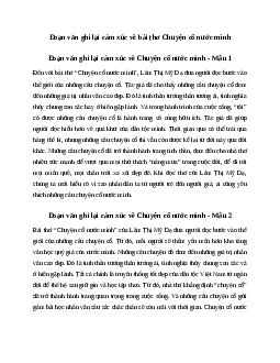 Văn mẫu lớp 6: Đoạn văn ghi lại cảm xúc về bài thơ Chuyện cổ nước mình (8 mẫu) | Kết nối tri thức