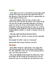 Tìm hiểu hai nhân vật Zoro&Ussop - Xã hội học | Đại học Văn Lang