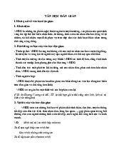 Tổng Quan về Văn Học Dân Gian | Môn Văn học dân gian - Đại học Sư phạm Hà Nội 2