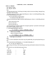 Chuyên đề 6: So sanh môn Tiếng anh cơ bản| Đại học Lao động - Xã hội