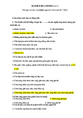 TOP câu hỏi trắc nghiệm Môn Văn hóa kinh doanh và khởi nghiệp | Đại học Bách Khoa Hà Nội