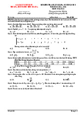 Đề cuối kì 1 Toán 10 năm 2024 – 2025 trường THPT Đinh Tiên Hoàng – Ninh Bình