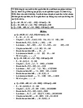 BÀI TẬP KINH TẾ VI MÔ | Trường Đại học Kinh Tế - Luật