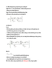 Ôn tập thống kê ứng dụng | Trường Đại học Kinh tế – Luật, Đại học Quốc gia Thành phố Hồ Chí Minh