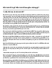 Nền kinh tế là gì? Nền kinh tế bao gồm những gì?