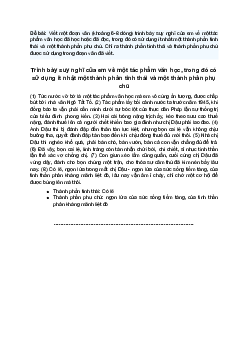 Văn mẫu 8 | Viết một đoạn văn trình bày suy nghĩ của em về một tác phẩm văn học