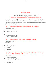 Đáp án môn Pháp luật đại cương - Pháp luật đại cương | Trường Đại học Mở Hà Nội
