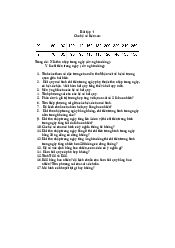 Tính các tham số đặc trưng của mẫu. Thu Nhận xét về hệ số tương quan giữa hai biến | Đại học Lao động - Xã hội