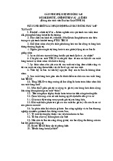 Đề cương môn Tài liệu Triết học - Trường Đại học Sư phạm – Đại học Huế.