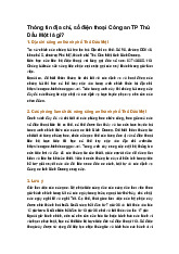 Thông tin địa chỉ, số điện thoại Công an TP Thủ Dầu Một là gì?