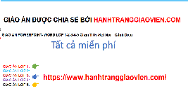Giáo án điện tử Công nghệ 4 Bài 5 Chân trời sáng tạo: Chăm sóc hoa và cây cảnh trong chậu