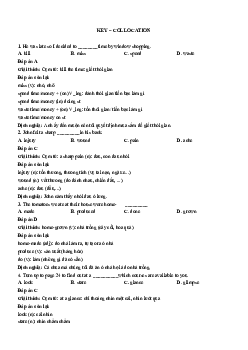 KEY – COLLOCATION for gifted students