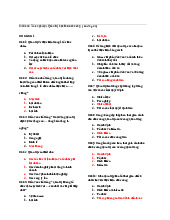 TOP 640 câu hỏi trắc nghiệm có đáp án Môn Quản trị học | Đại học Kinh tế và Quản trị kinh doanh, Đại học Thái Nguyên