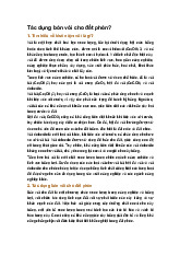 Tác dụng bón vôi cho đất phèn?