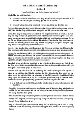 Đề Cương Môn Kinh tế chính trị Mác-Lenin | Đại học Bách Khoa Hà Nội