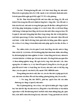 Câu hỏi ôn thi hết học phần học phần Lý luận chung