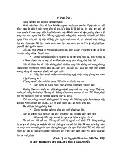 Ngữ liệu truyện hiện đại (Tóm tắt & Phân tích) - Ngữ văn lớp 12