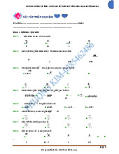 Bài tập trắc nghiệm buổi 1 học sinh lớp 11 | Học viện Hành chính Quốc gia