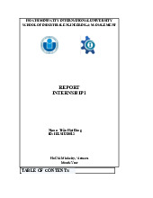 Report 5 companies which have already visited | Report Internship 1 | Trường Đại học Quốc tế, Đại học Quốc gia Thành phố Hồ Chí Minh