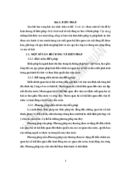 Bài giảng chương 2 : Hiến Pháp