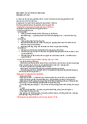 Ôn tập học phần cơ sở văn hóa Việt Nam (p2)| Đại học Sư Phạm Hà Nội