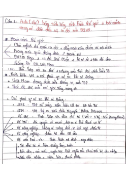 Đề cương ôn tập môn lịch sử đảng trường đại học thương mại